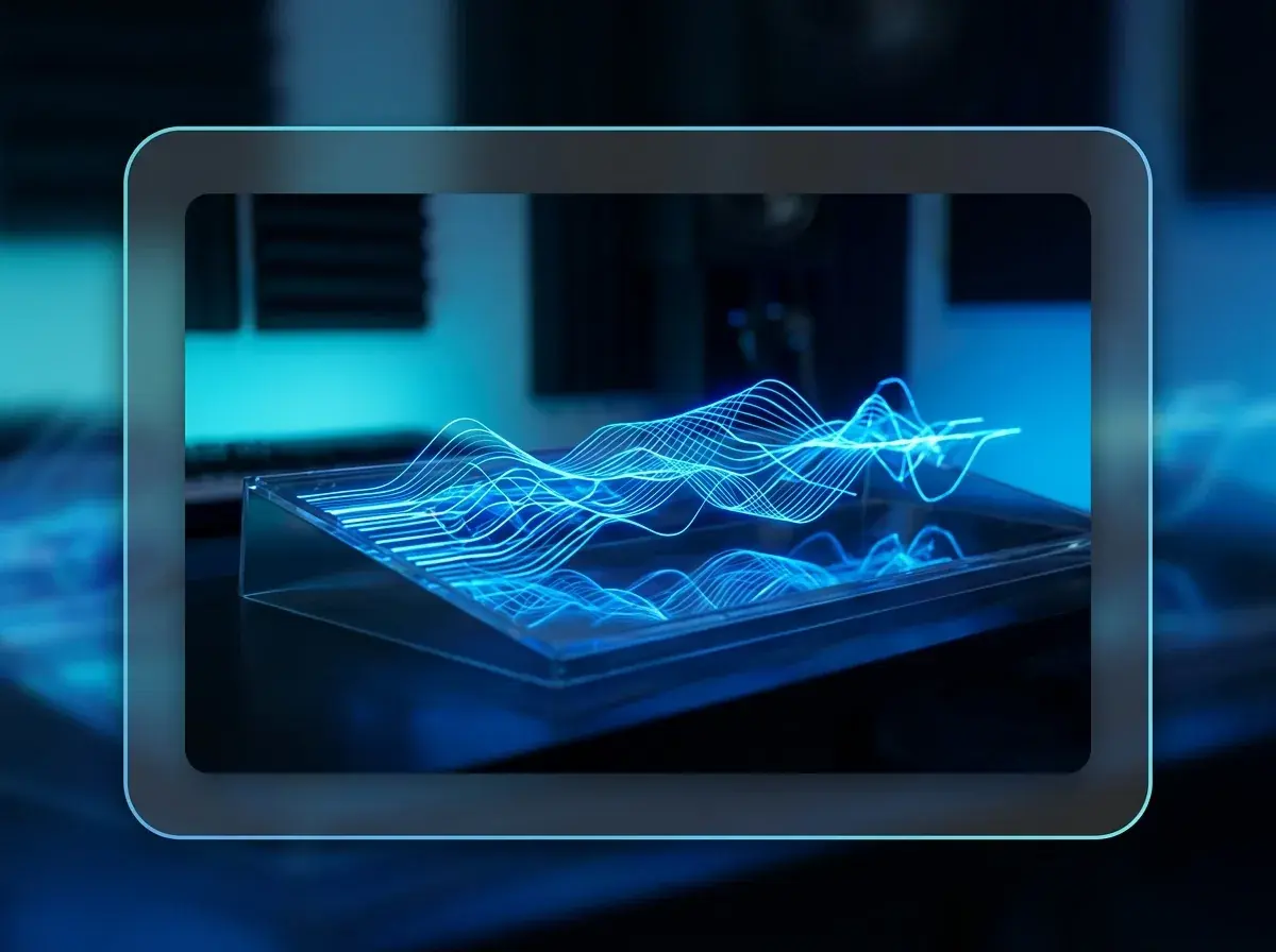 AI generating a beat from text input.