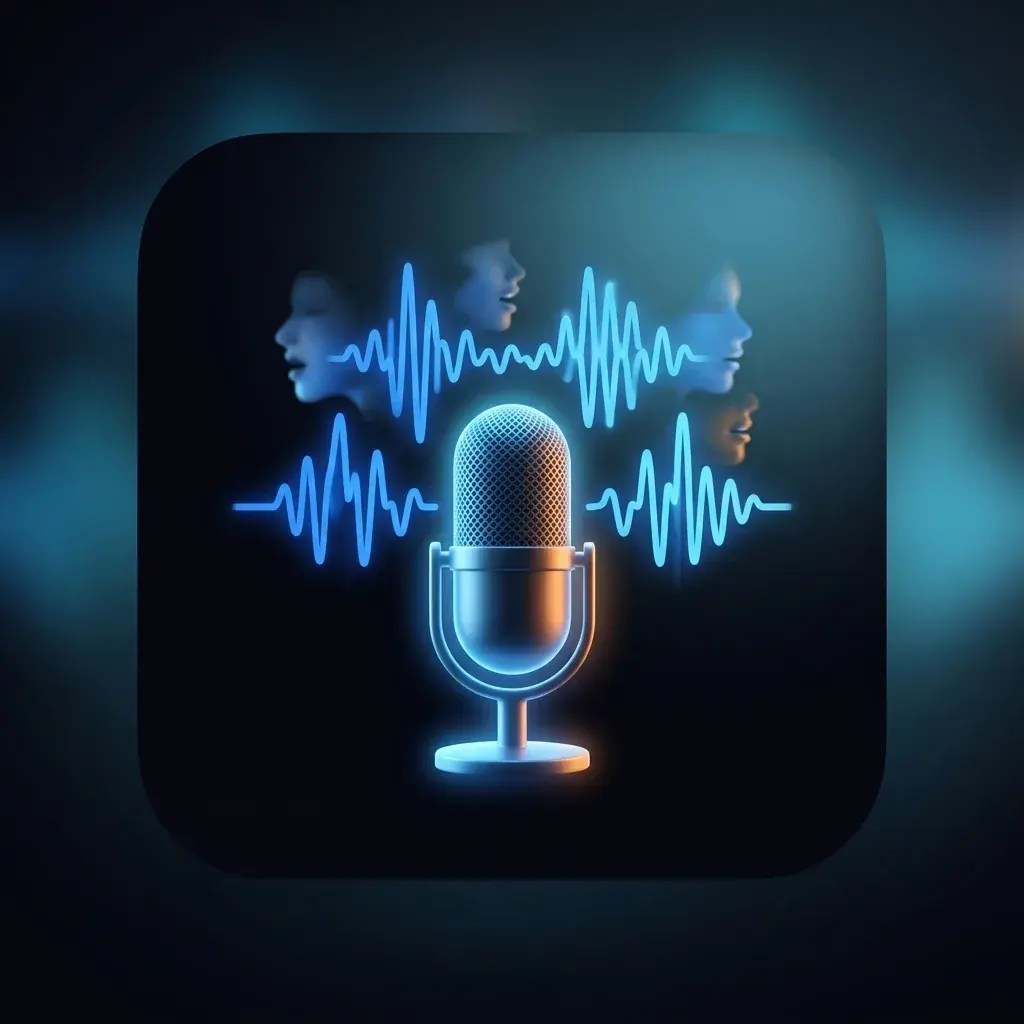 Person experimenting with AI singing voices for a cover