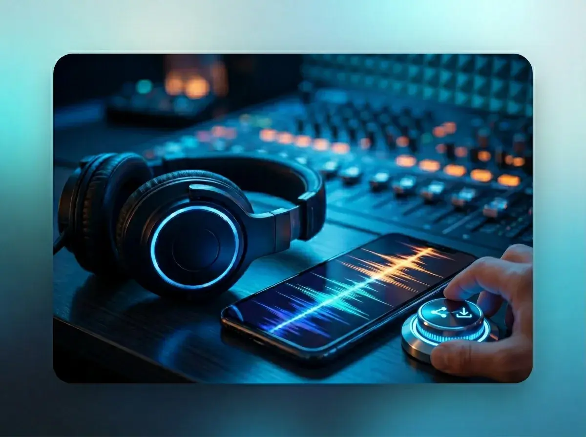 Digitare un comando di testo nell'app musicale