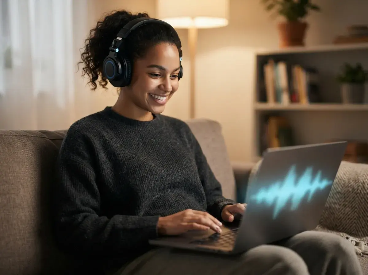 ポップ、ラップ、ローファイ、アコースティックソングのAI音楽スタイル選択カード