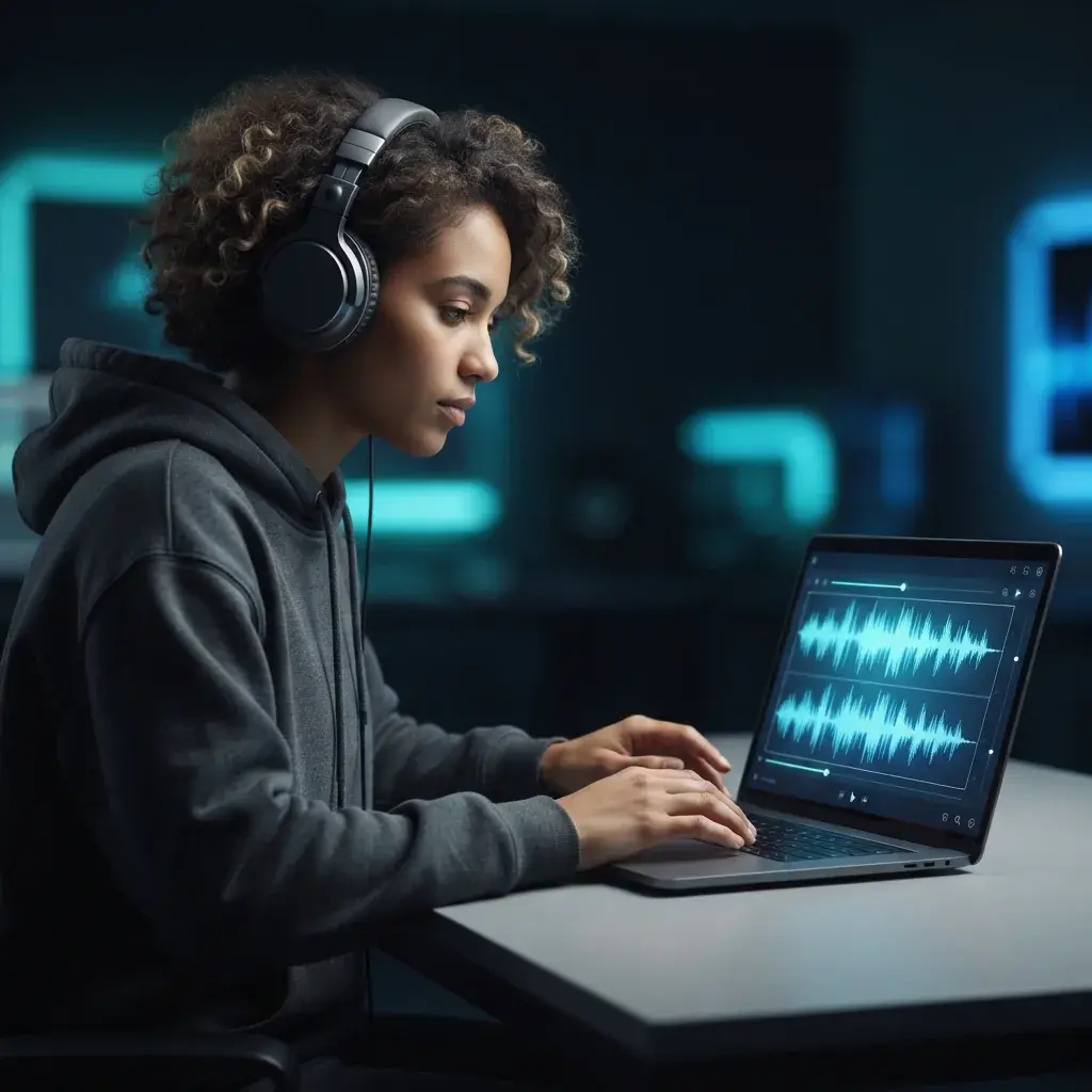 Udio v4で作成した曲を共有する前に音質を確認するリスナー