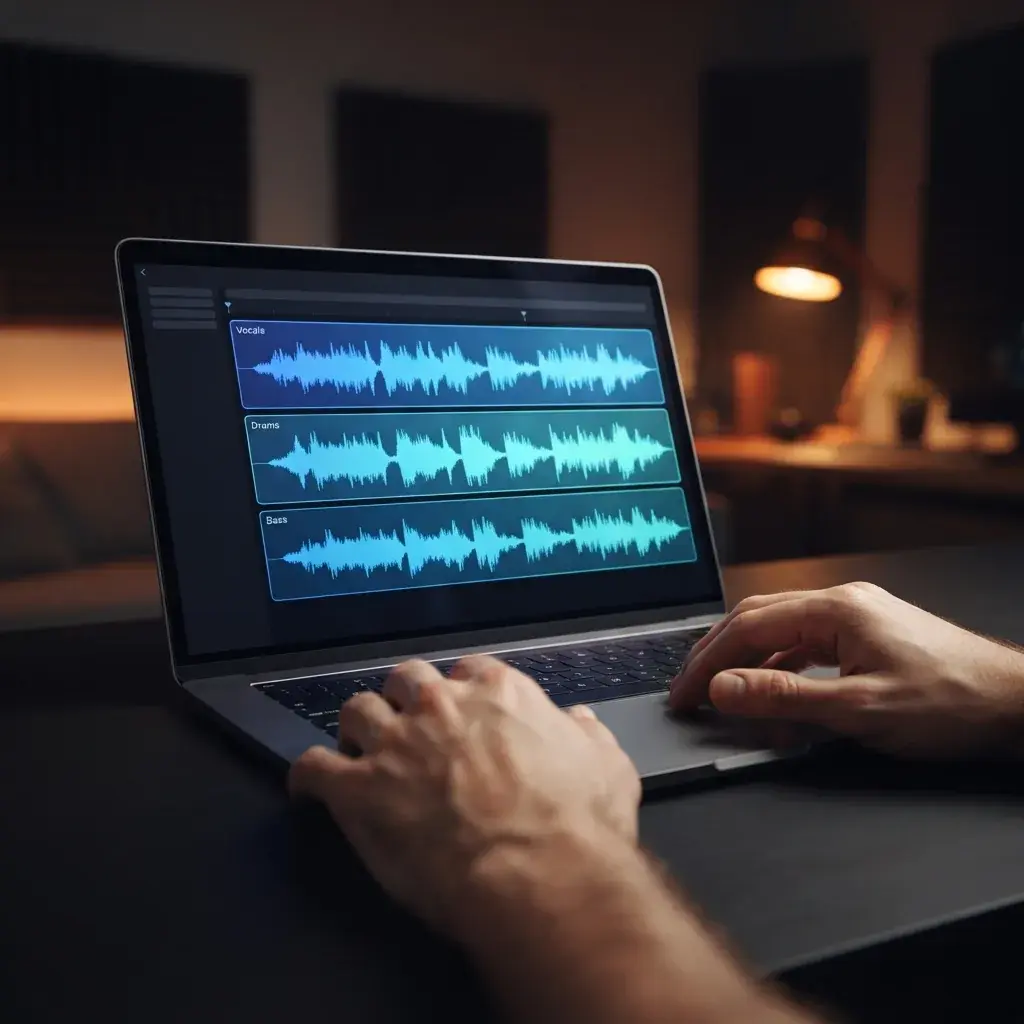 Udio v4を使って曲のパートを分離する趣味のリミキサー