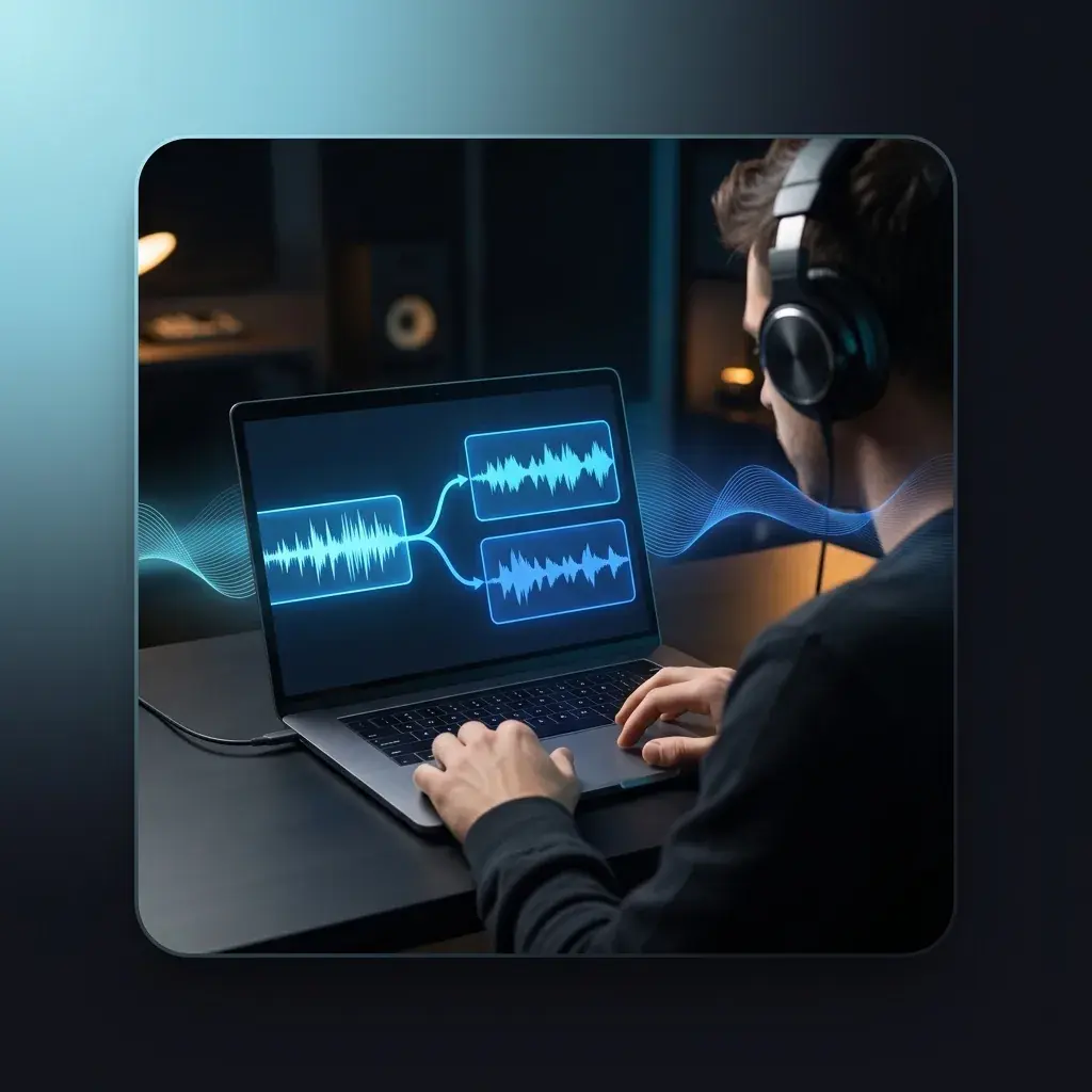 Isolating beats for a new song