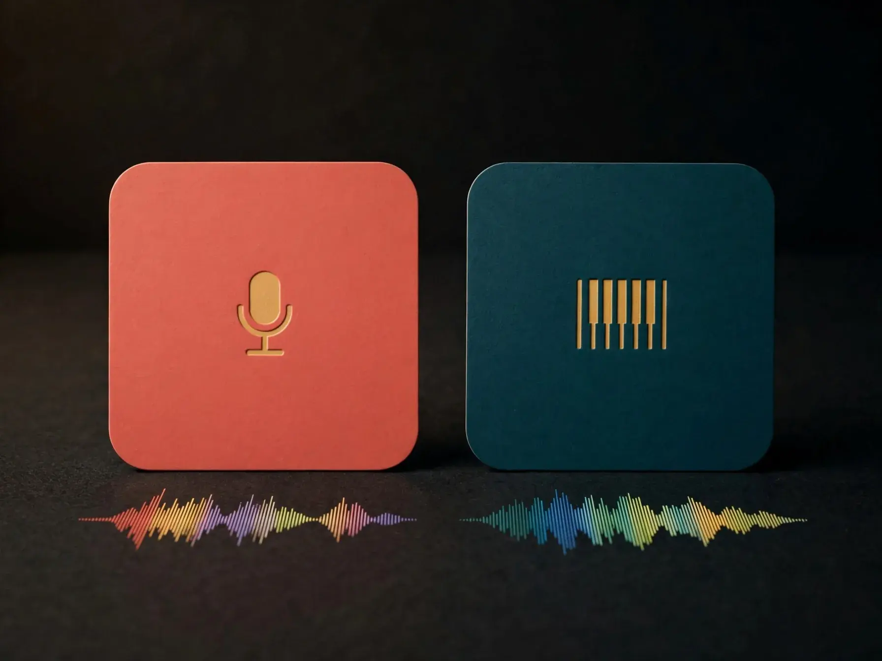 Two output files: vocals and instrumental