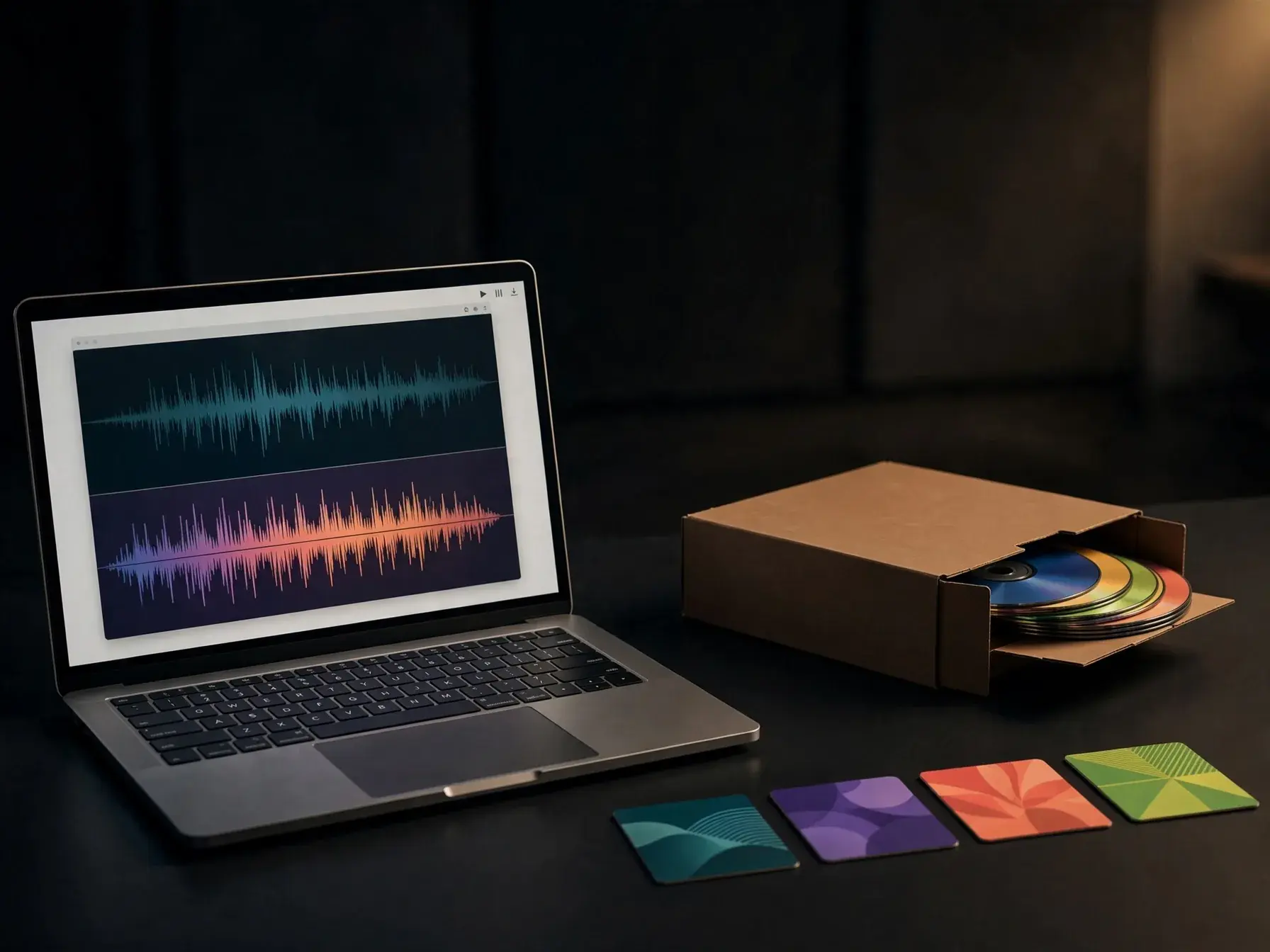 Browser tool replacing boxed audio software